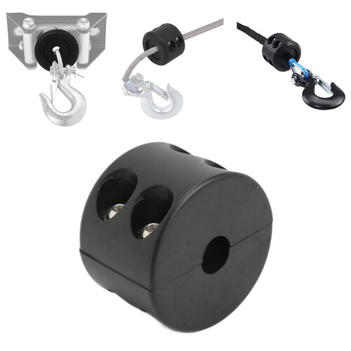 UTV ATV Winde Kabel Schutz Stopper Gummi Halterung 2