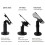2X Universal Pos Machine Desktop Stand Rotatable POS Cashiers Holder Rack Display Bracket Black 3