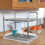 Multi Functional Transparent Dish Dryer Rack for Kitchen Countertop 6