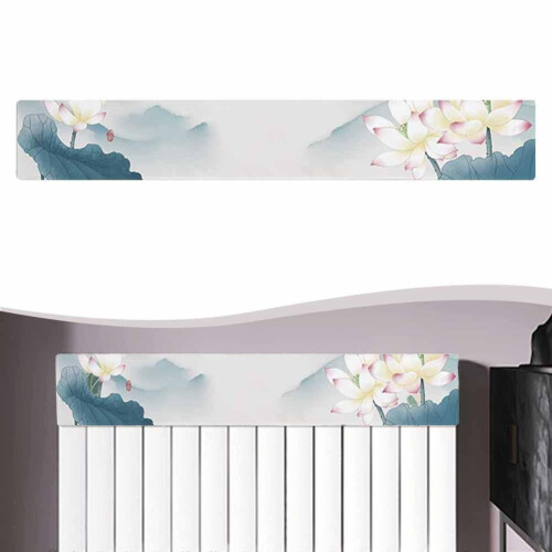 Capac elegant antipraf pentru calorifer: Decor interior moale, stilat și funcțional! 80 cm 1