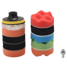 11-Delige 3 Inch Golvenbuffer Polijstpadset voor Autopolijstmachine