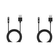 2X Geschikt voor Ticwatch GTX Horlogeoplader voor Solar LS05 Magnetische Oplaadkabel (1M, met Beschermingschip)