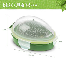 Avocado Keeper 3 StüCke Wiederverwendbarer Avocado AufbewahrungsbehäLter Einzelner Avocado Schoner Avocado HüLsen Avocado Abdeckung