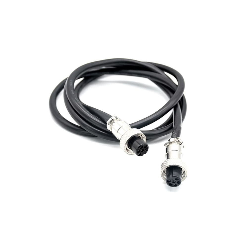 Gx16 Aviation Connection Cable Female 6Pin Aviation Extension Cable 1M Pure Copper Connector 6032343636947
