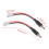 2 Pair H1 LED Conversion Wire Connector cable Adapter Kit For HID Headlight Bulb USA 5