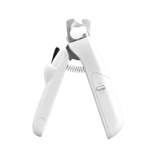 Hundenagelknipser, Haustierschere mit LED-Leuchten, Professioneller Zehennagelschneider, Sicherer Zehennagelfeile-Schneider, Nagelschnitt