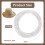 Millinery Wire White Soft Plastic-Coated Iron 2mm 30M 2