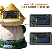 10Pcs Battery Box, Solar Lantern Light Replacement Parts Top for Outdoor Hanging Lanterns Container Home Solar Lamp