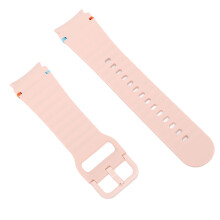 Silicone Watch Band for Series 4 5 6 7 Smartwatch, Wavy Lines, Roseate