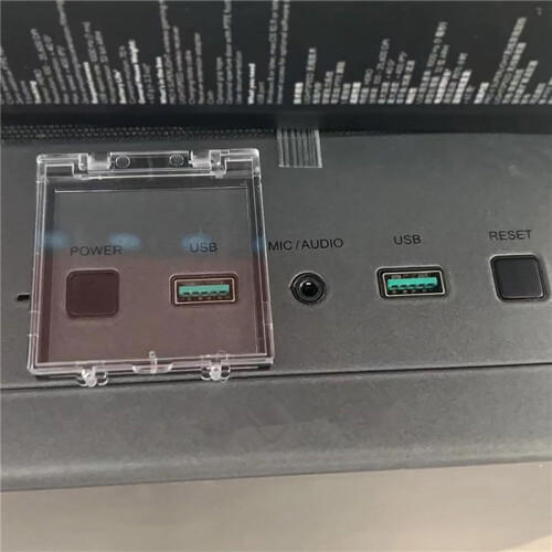 4X PC Power Button Cover Power Button  Cover Dustproof Safety Power Button  Cover 2