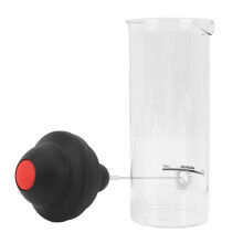Portable Electric Milk Frother Stainless Steel, 300g, Battery-Powered