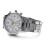 Men's Analog Quartz Watch with Round Sub-dials and Brown 5