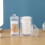Multipurpose Acrylic Storage Container Set For Small Items Bathroom Decors 3