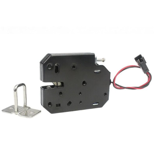 Door Locks 10PCS  12V Small Electromagnetic Lock Automatic Vending Electric Control  Cabinet Door Electronic Lock 1