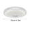 Plafonnier LED à intensité variable 220 V 2800–6500 K (1 pièce) 3