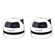 2X Desktop-Reiniger Staubsauger für Zuhause, Büro, Tischkehrmaschine, -Staubsauger, Wiederaufladbarer USB-Kabelloser Reiniger A