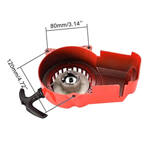 Motorcykellegering Pull Start Recoil Starter Udskiftning 43cc47cc49cc Vandpumpe 1