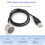 6X GM861 USB Interface 1D/2D Bar Code QR Code Barcode Scanner Module Stainless Steel Thread with Fill Light 2