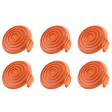 6X 50019417 Grass Trimmer Spool Cap Cover for Corded Electric String Trimmers Part Replacements