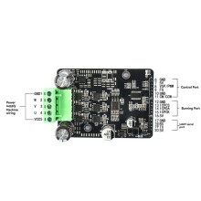 4X 6-80V BLDC Driefasige Borstelloze Motor Controller PWM Hoog Vermogen 1600W Motor Driver Board Motorregelaar Geen Hall