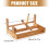 Compactly Wood Frame Glass Bottle Cutting Tool For Home-A 4