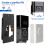 Door Mount Bracket for Video Doorbell – Compatible with 6
