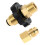Messing propanadaptersæt med 3/8 fitting og 1/4 koblinger til gas 6