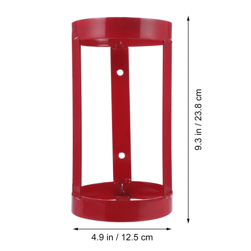 Fire Extinguisher Bracket Wall Mount 1 Pc 9.4 x 4.9 in 1