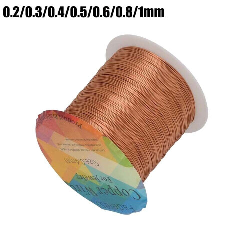 Magnet Wire Enameled Copper Coil Winding Electromagnet Motor DIY Making Crafts 2