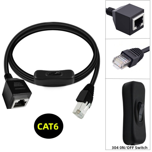 Καλώδιο επέκτασης CY RJ45CAT6 8P8C STP UTP αρσενικό σε θηλυκό με καλώδιο patch δικτύου LAN Ethernet 2