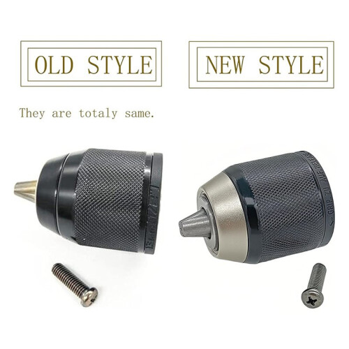 2X Mandril Sem Chave 766027-7 de 2 A 13 mm com Encaixe de 1/2 Polegadas para Modelos para , Incluindo DHP484, DHP482, DDF484 e Outros