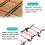 High Visibility Fixed Agility Ladder 12 Rung 1