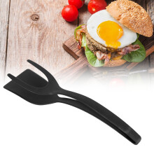 Hochtemperaturbeständige Spachtel für Eier & Pfannkuchen, schwarz, 88 g