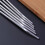 6 Pcs/Pack Stainless Straw Steel Straws Snow Cone Spoon 2