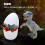 Raptor Schlüpf Dino Ei mit Licht Sensor Spielzeug 2