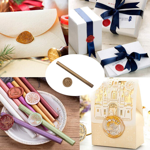 Συμβατό πιστόλι κόλλας Wax Seal Stamp, ράβδοι στεγανοποίησης ταχείας τήξης, γυαλιστερή 2