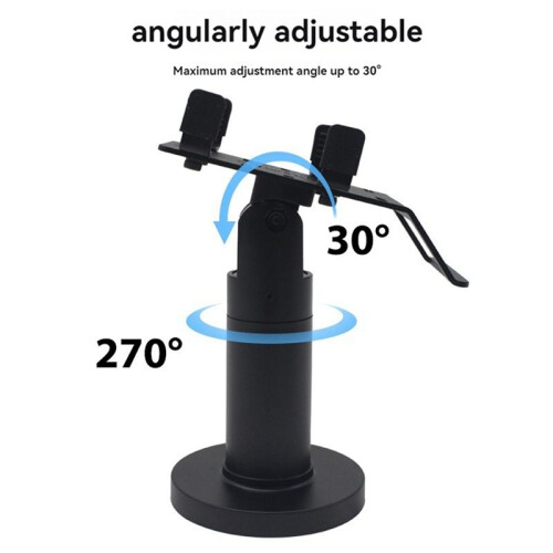 5X Universal Pos Machine Desktop Stand Rotatable POS Cashiers Holder Rack Display Bracket Black 2