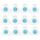 12 Pack Urinal Deodorizer Screen, Urinal Cakes with Anti- Filter Odor Protection, Urinal Deodorizer for Men 1