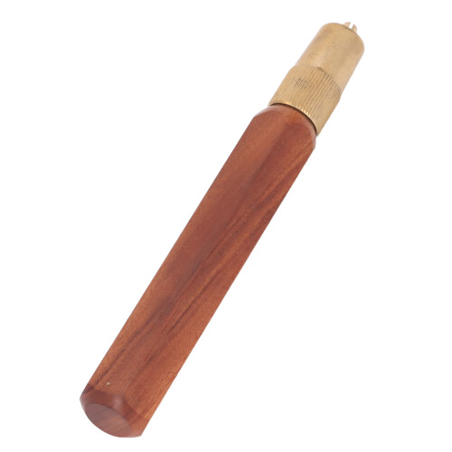Hex-Shaped Brass Handle for Mini Hacksaw Hand Saw Grip for Precise Woodworking
