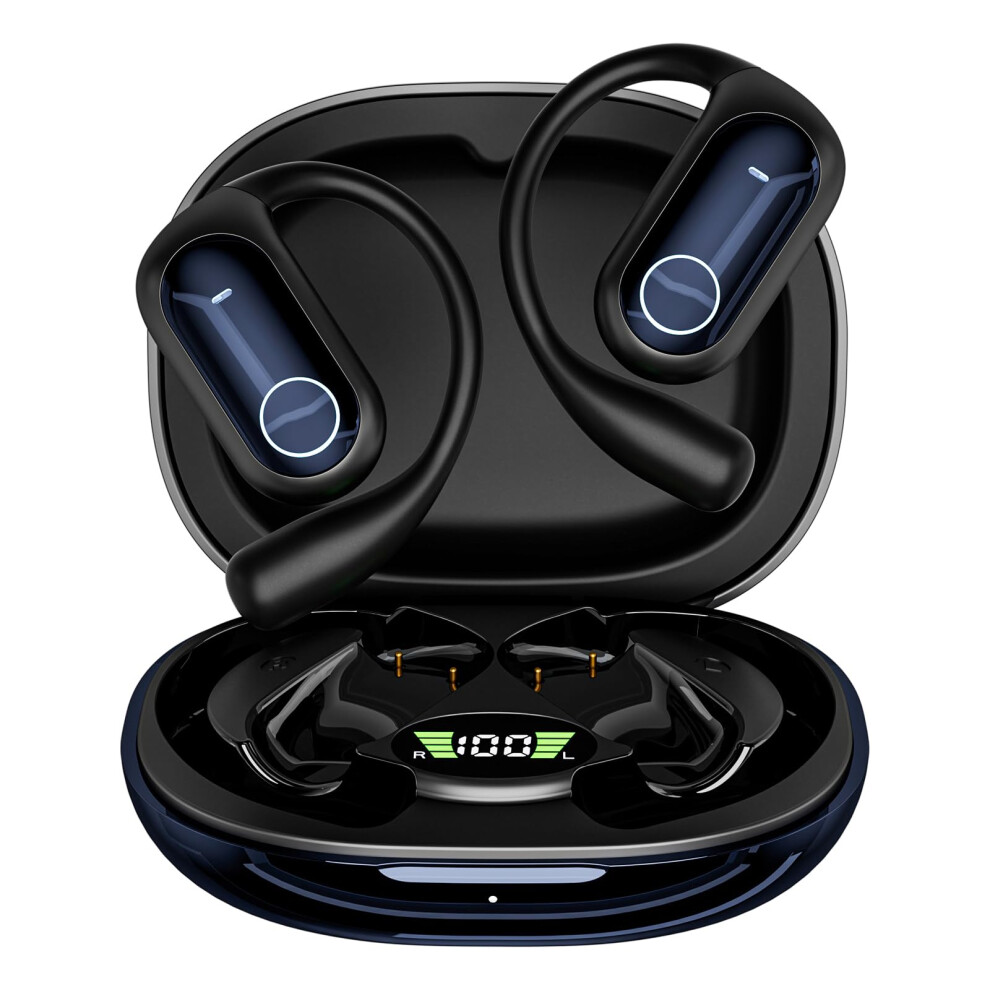 Language Translator Earbuds With Instant 144Language Real Time Translation, Noise Cancelling, Blue 9330225056737