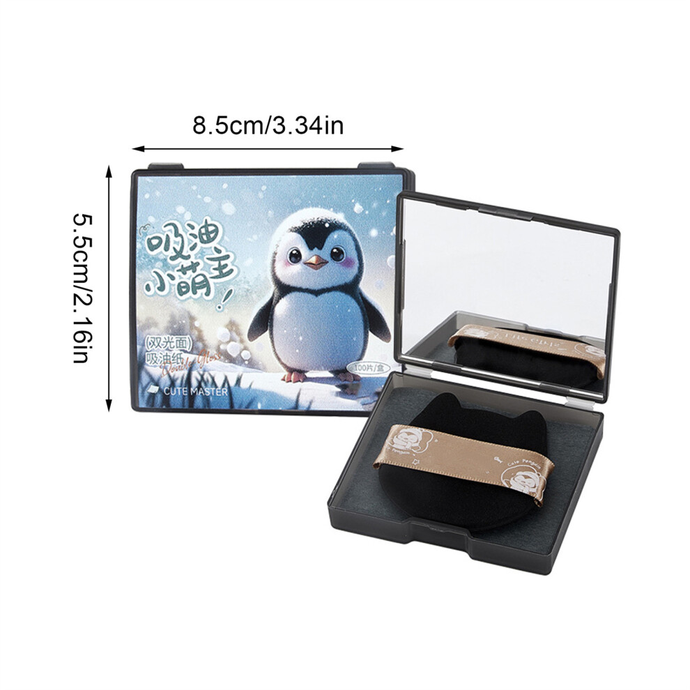 Creation-3C Gray (Gray) Oil Control Blotting Papers, Bamboo Charcoal For Oily Skin