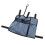 Multifunctional Walker Bag Oxford Fabric Water-Proof Multi-Pocket Storage Blue 1