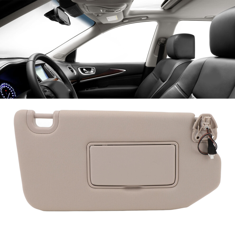Sun Visor For Pathfinder R52 2012-2019 Left Drive Sunshade Board Beige 5091390850288