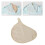 Silicone Breast Protective Pocket Breathable Fake Breast Protective Left 3