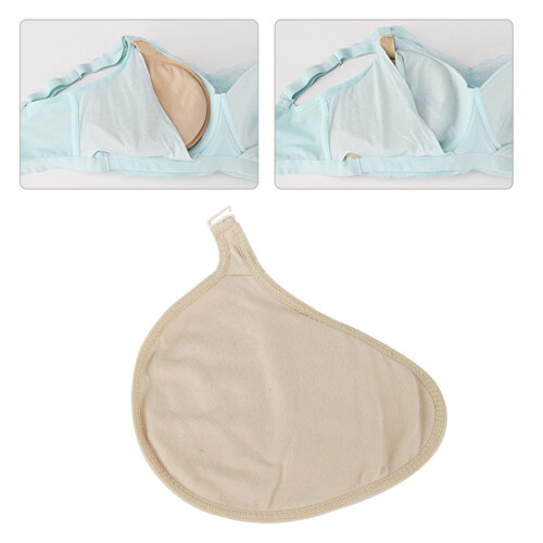 Silicone Breast Protective Pocket Breathable Fake Breast Protective Left 2