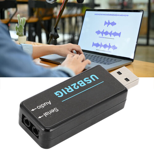 Ham Radio Digital Modes Adapter with Built-in Sound Codec & Serial for Easy Use