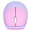 Wireless Keyboard Mouse Combo 2.4G Retro Multi Color Purple 6