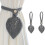 (Gray) Boho Cotton Curtain Tiebacks, 2PCS, No Tools 1
