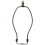 1Pack Bronze Lamp Harp Saddle Base for Table Lamps 8 Inch 3