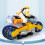 360 Rotating Battery-Powered Stunt Motorcycle Toy | ABS Material 1